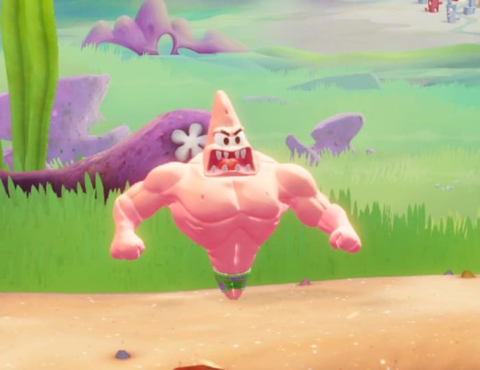 Patrick in Nickelodeon All Star Brawl 2